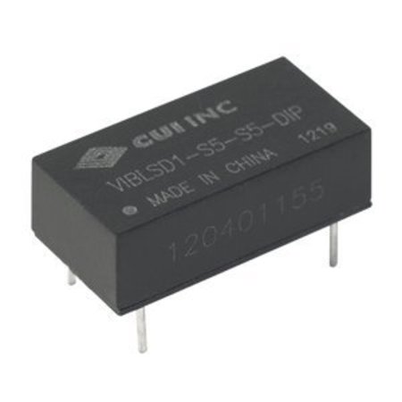 Cui Inc DC to DC Converter, 24V DC to 5V DC, 1VA, 0 Hz VIBLSD1-S24-S5-DIP